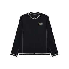 내셔널지오그래픽 키즈 K262URG610 래쉬가드 F-ZIP-1 CARBON BLACK 1020905