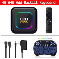 이드 박스 스마트 글로벌 미디어 플레이어 셋톱, 3. 4G 64G Add keyboard, B. Au 플러그