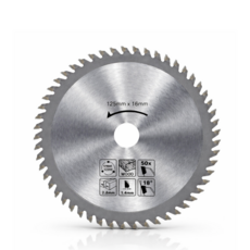 두께 1.4T 60날 5인치 목공용 충전용 원형톱날, 1개