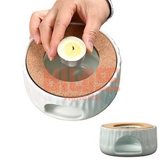 도자기 티워머 화이트 카페용품