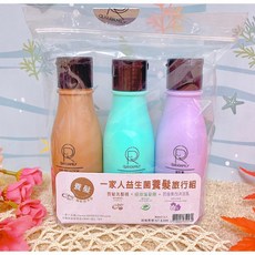 一家人 益生菌養髮旅行組 80mlx3入, 一家人益生菌養髮旅行組80mlx3入, 1個