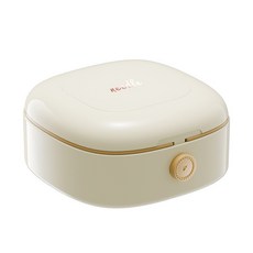 免穿針線磁吸針線盒組 便攜式學生宿舍針線包 針線盒 針線包 裁縫 針線 穿針器 縫補包 縫紉組 縫紉工具組, 奶油黃*2, 1個