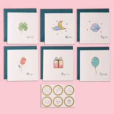 桃園出貨 情人節七夕diy卡片復古簡約高級感玫瑰賀卡感恩聖誕節日生日祝福, 1個