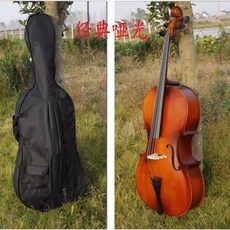 입문자용 첼로 연습 레슨 트레이닝 악기 현악기 입문용 악기광택 입문자용첼로 음악교구, 1개, 상세페이지 참고, 2. 3/4 사이즈