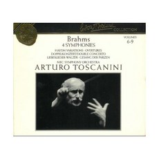 Brahms Composer Arturo Toscanini Conductor NBC Symphony Orchestra & 0 more Audio CD 앨범 브람스 교향곡 4개, Brahms Composer Arturo Toscani
