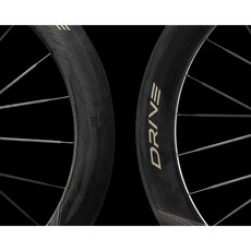 ELITE DRIVE II 65D 碳纖維 碟煞 公路車輪組, 1個, 鈦金 Fusion Gold,Shimano棘輪