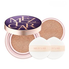 [공식판매처/누적판매 200억돌파] 메즈클라 스킨케어 에어핏 커버 쿠션 (SPF50+ / PA++++)본품+리필, 1개, 23호퍼플케이스+리필23호