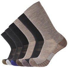 EnerWear 유니 메리노 울 아웃도어 하이킹 트레일 크루 양말 4/6팩 1701m 104679