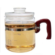 엠마고 약탕기 2.5L 유리약탕기