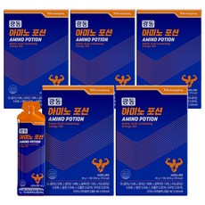 광동 아미노포션 에너지젤 BCAA 아미노산 14포 제로슈가, 5개, 630g