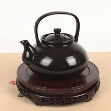 블랙 원형 내열주전자 1500ml doi+11357OT