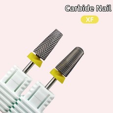 네일 아트 드릴 비트 텅스텐 크로스 매니큐어 파일 커터 아크릴 하드 폴리쉬, 1개, 5. XF