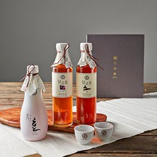 한애가 가문의 효은 3종 선물세트(가문의 효 무화과 칡 도자기잔 2개), 1개, 350ml