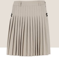 엘르골프 여성 봄중기장 플리츠 스커트 6J-21803US