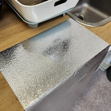 셀프시공 주방 접착식 은박 시트지, 1개