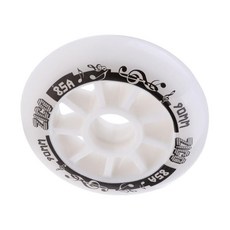 야외 PU 롤러 인라인 스케이트 휠 교체 레이싱 휠, 설명, 화이트