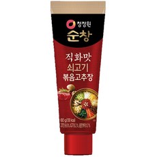 청정원 쇠고기 볶음 고추장 직화맛 60g, 1개