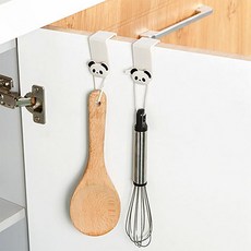 주방 싱크대 조리도구수건 수납 걸이 고리 2P_ 20275435EA, 색상랜덤
