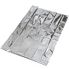 비상용 방수 은박담요 보온 응급담요 대형 비상보온담요 조난시담요, 상세페이지 참조, 1개