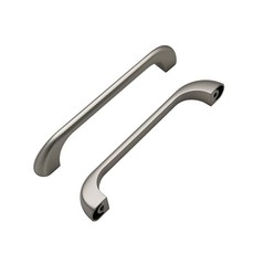 HARPOON 캐비닛 손잡이 모던 풀 서랍 손잡이 옷장 주방 바 캐비닛 하드웨어 10팩 128mm(5인치) 구멍 중앙 브러시드 니켈, 5 inch Hole Center, Brushed Nickel