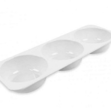 PC 병원용 3찬 찬기 생활용품 잡화 집안용품 가정잡화