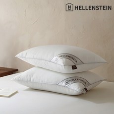 [헬렌스타인] NEW업그레이드 디럭스 다운필 베개 50x70, 1개, 화이트