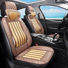 쿨링 통풍 여름 시트 트럭 자동차 화물차 대나무 커버, 1개