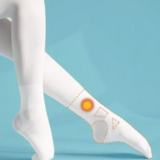 발레 스타킹 무용용 댄스 연습 발레 타이즈 성인 필라테스 퍼포먼스 신축성 주니어 운동용 발레복 레깅스, 화이트