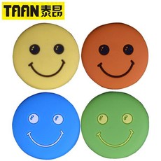 正品TAAN泰昂新品卡扣避震條網球拍用炫彩雙扣減震器T033一個包郵, T020-笑臉避震器（顏色隨機）, 1個