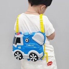 백팩 배낭 물총, 포크레인 블루, 1개