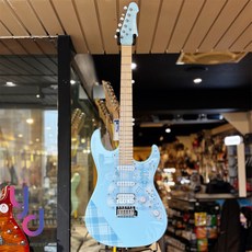 GU Guitars SRG KS22 Kyone Signature 電吉他 簽名款 藍色, 1個