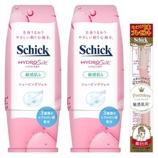 Schick 시크 하이드로 실크 면도 젤 150g×2개, 1개, 1g