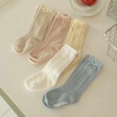 메르베 26년 유아 리봉리봉 니삭스 2종 세트