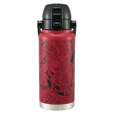Skater 卡通人物保溫保冷隨行杯, 1個, 800ml, 紅色