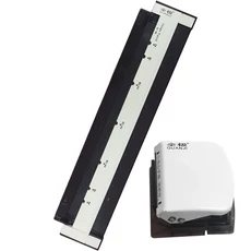 다기능 A4 용지 30홀 펀치 B5 26홀 바인딩 클립 다오린 루즈리프, 02 black