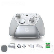 게임써 GameSir 얼티메이트 무선 진동피드백 게임패드 Pro 컨트롤러, 2. G7pro 폴라 화이트