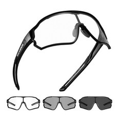 락브로스 변색 스포츠고글 자전거고글 변색선글라스 도수클립포함 10139, 1개