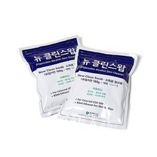 뉴 클린스왑 대용량 지퍼백 160g x2개 알콜솜 소독솜, 1개