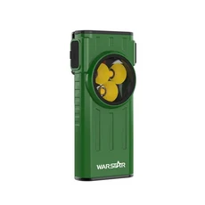 EDC LED 손전등 휴대용 키체인 토치 타입-C 충전식 작업등 (캠핑 하이킹 및 비상용 자석 포함), 그린, 1개