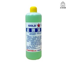 金星 磁磚清洗劑 強酸除水垢清潔劑, 1個, 小罐(1公升)