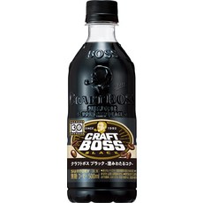 산토리 BOSS 크래프트 보스 블랙 PET 500ml×24개입 보스 6368, 1
