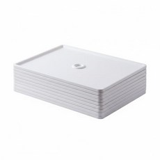 한샘 국내 제조 샘키즈 수납장 전용 플라스틱 뚜껑, WHITE, 15개