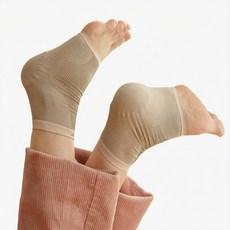 에어나인 국산 의료기기 발뒷꿈치 실리콘보습패드, 1세트, 1매입