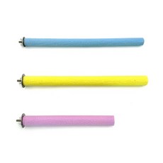 파스텔 샌디 일자 발톱갈이 횃대 모란 왕관 코뉴어 퀘이커 카이큐 세네갈 목도리 앵무새, Φ2.5x25cm, 1개, 파랑