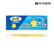 지구화학 슈퍼 색연필 낱색 노랑 12p, 1색, 1개