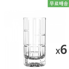 6p BOX 오션글라스 트라제 FTR 하이볼 350ml P03666 하이볼글라스 칵테일롱글라스, 6개