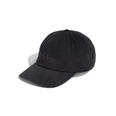 ADIDAS WASHED DAD CAP 運動帽, KB2105(黑),W, 黑