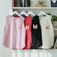 유아동 누빔 수면 조끼 어린이집 낮잠 실내복 수면조끼 누빔조끼 유아조끼