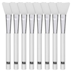 듀오솔루션 실리콘 팩브러쉬 8개입, 혼합색상, 8개