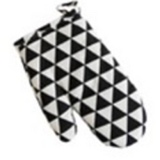 주방 모던스타일 오븐 장갑, 1개, 블랙